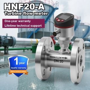 高精度デジタルオイル流量計、外ネジフランジ、DN10、OEMカスタマイズ可能な電子タービン流量計 - Product Image 4