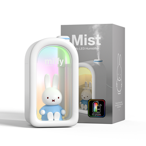 Humidificateur à brume fraîche MIPOW X <span class=keywords><strong>MIFFY</strong></span> <span class=keywords><strong>Miffy</strong></span>, humidificateur portable USB pour la maison avec contrôle par application, lumière RGB 16,8 millions de couleurs - Product Image 1