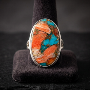 Anillo de compromiso de plata de ley 925 con diseño clásico y engaste de morganita auténtica, multicolor, de alta calidad - Product Image 3