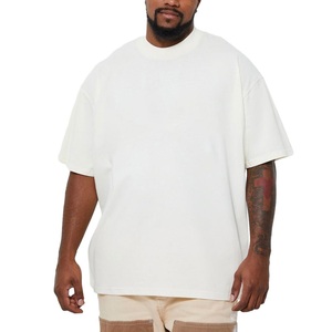 T-shirt Homme Oversize 100% Coton de Haute Qualité avec Logo Personnalisé, Épaules Tombantes, Impression Personnalisée pour OEM/ODM - Product Image 3