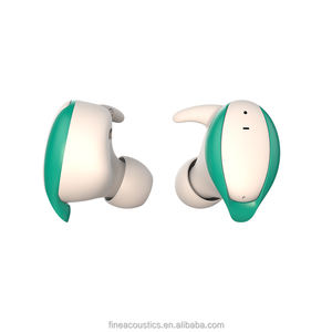 Low MOQ Audiophile ear hooks BT5.1 QCC AAC AptX cuffie con cancellazione del rumore con CNT, DLC, LCP cuffie TWS personalizzate - Product Image 4