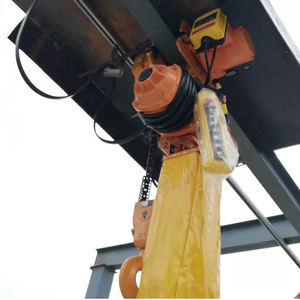 פשוט מבנה ידני קטן נייד שלוחה רכבת רכוב gantry מנוף - Product Image 1