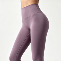 Leggings de yoga taille haute pour femme, effet froncé fessier, ultra doux, anti-transparence, rehaussement des fesses, pour la gym, l'entraînement et le sport