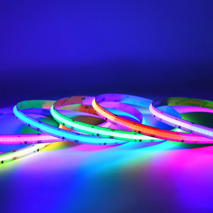 ไฟแถบ <span class=keywords><strong>LED</strong></span> RGB 24V COB 5 เมตร 320 ดวง สำหรับงานคุณภาพสูง สมาร์ท 15 วัตต์ มาตรฐาน IP20 สีบรอนซ์ สำหรับสวนสนุก รับประกัน 3 ปี - Product Image 2