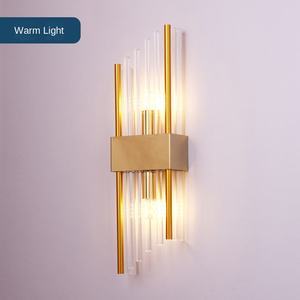 Applique murale LED nordique moderne Allée et chambre à coucher en aluminium de luxe Applique murale de chevet Simple Design moderne pour salon chambre à coucher - Product Image 4