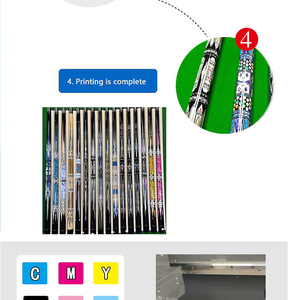 360 °   Imprimante UV rotative pour l'impression sur bâtons de randonnée, battes de baseball, queues de billard et cannes <span class=keywords><strong>à</strong></span> pêche - Product Image 5