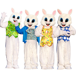 Adult Easter Vest Rabbit Performance Wear Rabbit Walking Cartoon Doll Costume Mascot Character Bunny Costume