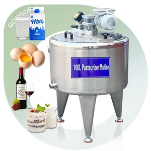 Flash <span class=keywords><strong>Pomme</strong></span> <span class=keywords><strong>Jus</strong></span> Oeuf Liquide Froid Mini <span class=keywords><strong>Pasteurisation</strong></span> Machine 500 200 Litre Pasteurisateur pour Crème Glacée - Product Image 1