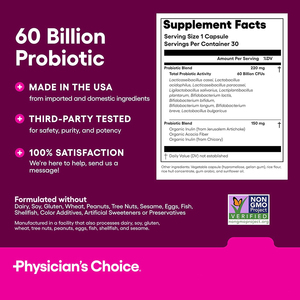 High quality Private Label Strength Probiotic Supplement Promote Digestion Support Gut Health 60 Billion Probiotics Capsules - Product Image 6