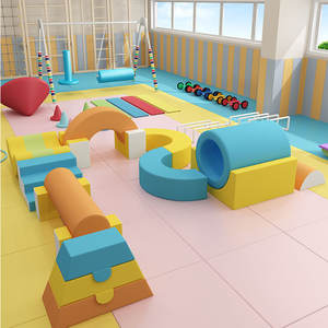 Moetry Kids Sensory Gym Équipement d'intégration sensorielle et d'entraînement, aire de jeux souple pour enfants, salle de jeux, maternelle, école pour enfants à besoins spéciaux - Product Image 3