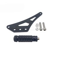 KYZ CNC 304SS Stunt Lock Foot Pegs Repose-pieds avant Kit de pièces de modernisation pour moto électrique tout-terrain Sur-Ron Light Bee X Off Road MX