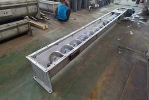 Nuevo Transportador de Tornillo Sin Eje para Papel Húmedo y Cartón Triturado para Plantas de Fabricación - Product Image 6