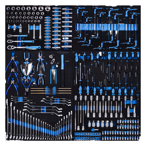 Chất Lượng Cao Thị Trường Châu Âu CRV Tay Công Cụ Bộ 300Pcs + Trong Bọt Đóng Gói Hộp Bao Gồm Máy Xay Xẻng Phun Scraper Sửa Chữa Nhà - Product Image 3