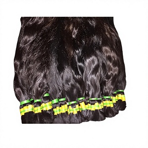 Premium Unprocessed Indian Hair Bundle Bone Straight Virgin Human Hair Bulk Extension for Salon Use - Product Image 3