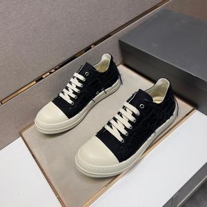 Zapatillas de Hombre de Alta Calidad 2026, Estilo Europeo Americano, Primavera Verano, Lona, Bajas, de Boca Poco Profunda, para Caminar - Product Image 3