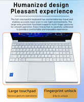 Ordinateur portable professionnel 15,6 pouces neuf en gros, Windows 11, PC commercial économique M3-6Y30 16 Go 512 Go
