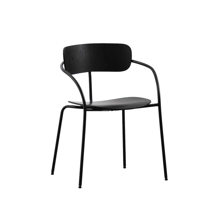 Современный скандинавский кофейный стул со спинкой для спальни для ресторанов и кофейни для отелей