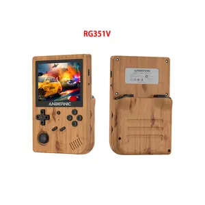 Hot quality RK3326 16G+32G Powered handheld game player hand held retro gaming console Anbernic RG351V for psp/ps1/sfc