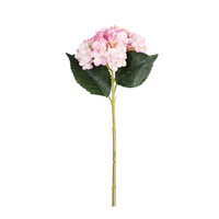 Fleurs artificielles en soie d'hortensia, mini-bouquet à 5 têtes, arrangement floral moderne et minimaliste, réutilisable pour la table de la maison