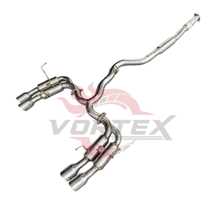 Escape de Alto Rendimiento Vortex de Acero Inoxidable 304 con Acabado Espejo, Soldado con TIG, Valvetronic de 1.5mm para Subaru WRX STI - Product Image 2
