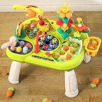 BGL début éducatif animal jouer bureau jouets ferme parc d'attractions multi fonctionnel enfants puzzle jeu table
