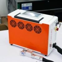 Machine de nettoyage laser non destructive à fibre optique 200W, nettoyeur laser pulsé à fibre optique 200W, décapant de rouille laser pour barres d'armature