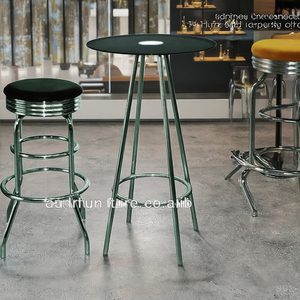 <span class=keywords><strong>Mesa</strong></span> de <span class=keywords><strong>Bar</strong></span> moderna de lujo con marco de acero, material metálico para restaurante al aire libre, fiesta, comedor, evento, hogar, boda, <span class=keywords><strong>cocina</strong></span>, club nocturno - Product Image 4
