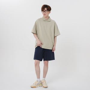 เสื้อยืดผู้ชายผ้าถักโพลีเอสเตอร์ 100% ระบายอากาศได้ดี ไม่เป็นขุย ไม่ยับ ไม่หด พร้อมพิมพ์โลโก้ตามสั่ง ขายส่ง - Product Image 3