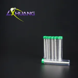 Hot sale Lichuang wire solder tube Sn63/Pb37 tin lead solder wire accept OEM flux rosin core soldering wire 0.8mm