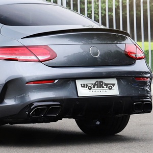 <span class=keywords><strong>Becquet</strong></span> arrière <span class=keywords><strong>AMG</strong></span> pour <span class=keywords><strong>Mercedes</strong></span> Benz W205 classe C coupé, aileron en plastique ABS, noir brillant, Style usine, 2014 — 2019, mise à niveau - Product Image 4