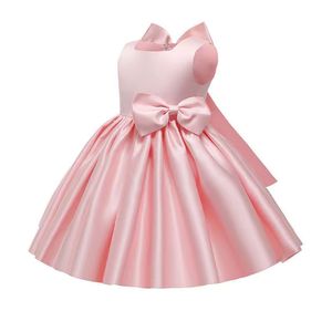 Vestido de Princesa con Lazo y Flores para Niñas, Personalizado, para Fiesta de Cumpleaños, Boda o Evento - Product Image 3