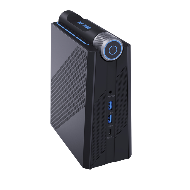 AM08 Pro Mini PC With AMD R9 6900HX Win11 Pro DDR5 64GB M.2 SSD 500GB HDD 4K Quad Core Gaming Wifi6 US/AU Plug