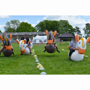 Ballon gonflable de cheval de PVC de jeux de construction d'équipe en plein air drôles d'enfants et d'adultes d'extérieur drôles - Product Image 3
