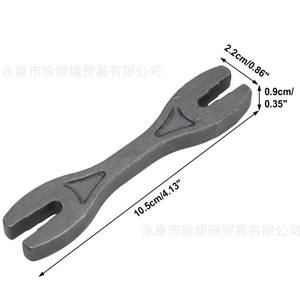 Clé tendeuse de rayons en acier 6 en 1, 5 6 6mm, pour outils de réparation de motocross et de vélos de rue - Product Image 2