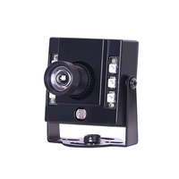 3306 720P 1054 4mm 50 grados Mini módulo de cámara USB con visión nocturna infrarroja y características de reconocimiento facial de controlador gratuito