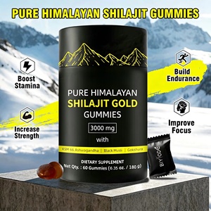 Gomitas de Shilajit del Himalaya de Marca Privada OEM, 3000 mg, Gomitas Energéticas Halal, Gomitas de Shilajit Puro Natural Orgánico al por Mayor - Product Image 2