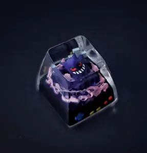 OEM 공장 사용자 정의 Keycaps 수지 장인 keycaps Cnc Anodized 알루미늄 Keycaps