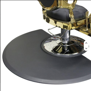 Tapis anti-fatigue rond pour salon de coiffure, tapis de sol avec coussin, lavable, pour équipement de salon de barbier - Product Image 1