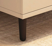 Table d'écriture de bureau d'ordinateur en bois de style moderne personnalisé avec tiroir pour mobilier de bureau