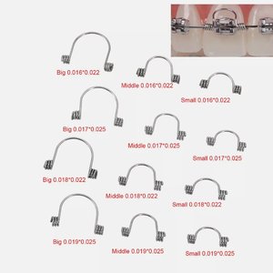 Matériaux orthodontiques à <span class=keywords><strong>prix</strong></span> d'usine, consommables bucco-dentaires, ressorts de torsion orthodontiques dentaires, produits d'hygiène multi-usages en 10 pièces - Product Image 5