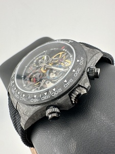 Montre de plongée étanche de 40 mm avec mouvement mécanique 4130, aiguilles en fibre de carbone de haute qualité, design exquis - Product Image 3