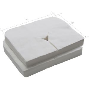 Coussin de tête jetable pour lit de massage des pieds de salon de beauté, non tissé, doux, respirant, hygiénique, portable - Product Image 4