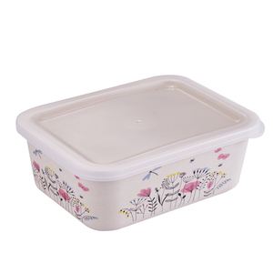 Boîte à lunch <span class=keywords><strong>écologique</strong></span> en plastique RPET de haute qualité, à base d'amidon de maïs - Product Image 5