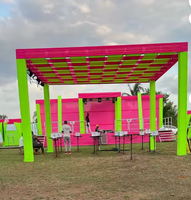 Plateforme de Scène Modulaire en Alliage d'Aluminium Durable et Portable, Installation Rapide