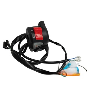 Conjunto de manillar con interruptor de arranque, bocina, luz direccional y luz de marcha lenta para motocicleta CB500 - Product Image 3