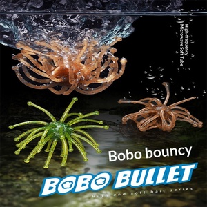 Nouvelle leurre de pêche Topfishing Popper à micro-ondes haute fréquence en acier inoxydable sans plomb sphérique pour la pêche au bar - Product Image 1