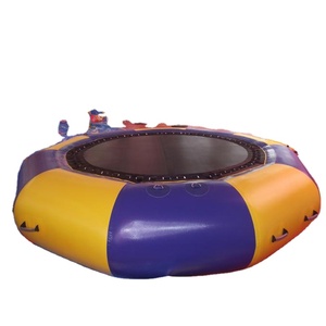<span class=keywords><strong>Trampoline</strong></span> d'eau gonflable en PVC certifié CE bon marché pour lac de mer - Product Image 2