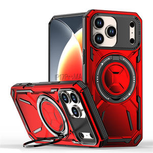 Funda Protectora Lichicase Magnética con Soporte Giratorio de 360 Grados, TPU+PC, para <span class=keywords><strong>Samsung</strong></span> S26, S26 Plus, S26 Ultra - Product Image 3