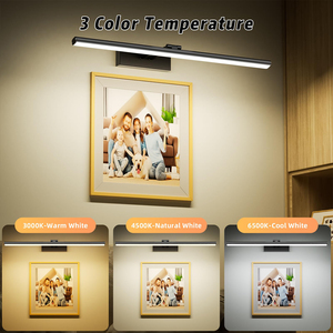 Remote Control Battery Picture <b>Light</b>,Cordless Magnetic <b>Wall</b> <b>Light</b>,Timer Function Art Lamp for Painting Photo Home Bedroom Decor - Product Image 2