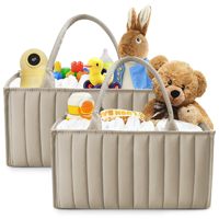Sac à couches en tissu grande capacité, nouveau style OEM, multifonctionnel, extensible, sac de transport pour bébé, pochette de rangement portable, personnalisation